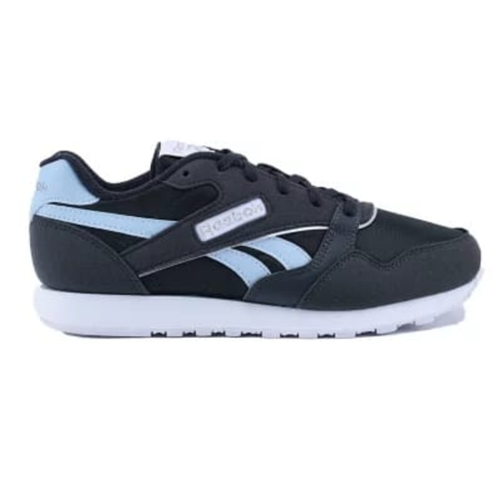 Reebok Women's Black and Blue Sneakers